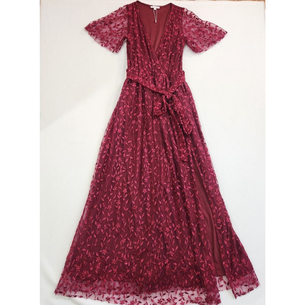 Baltic Born Marseille Embossed Maxi Dress
